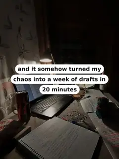 ShortGen TikTok cover about building a week of drafts